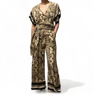 H&M snake printed Jumpsuits